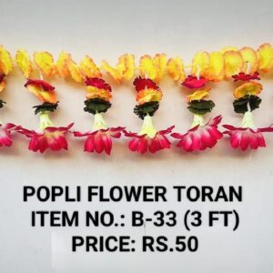 Flower toran B-33 (3 FT)