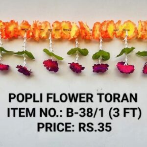 Flower toran B-38/1 (3 FT)