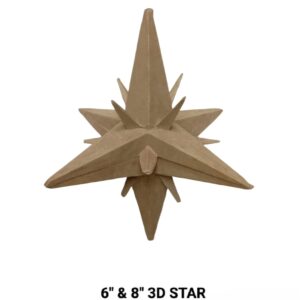 6"& 8" 3D STAR
