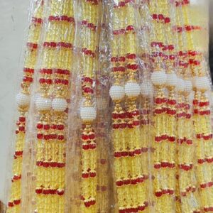Moti Mala No.DMM 26/2 Yellow crystal