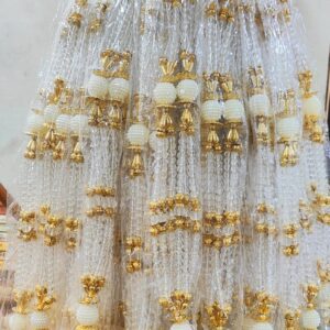 Moti Mala No.DMM 17/2 White crystal heavy