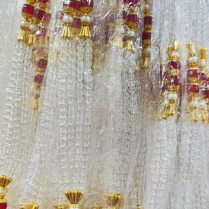 Moti Mala No.DMM 8/2 White crystal