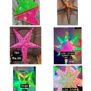 Paper & LED Stars