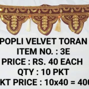 VELVET TORAN 3E