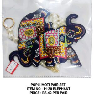 MOTI PAIR SET H-20 Elephant