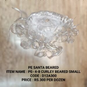 PE Santa Beared: Pe-4-8 Curley Beared small