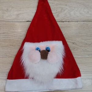 PE Santa Cap:Pe-4-7 Santa velvet cap