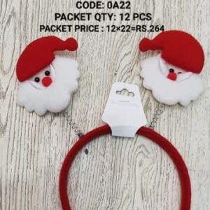 PE-5-15 Santa Hair Band 12X22