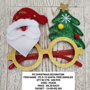 PE-5-19 Santa Tree Goggles 12X30