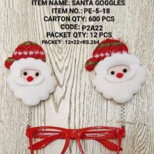PE-5-18 Santa Goggles 12x22