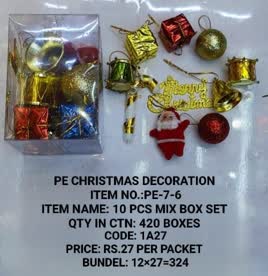 PE-7-6 10Pcs Mix box set 12x27
