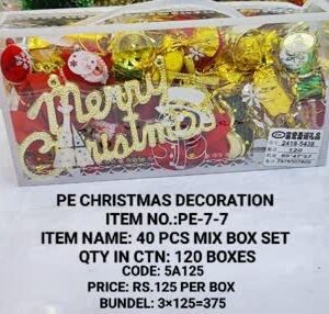 PE-7-7 40Pcs Mix box set 3x125