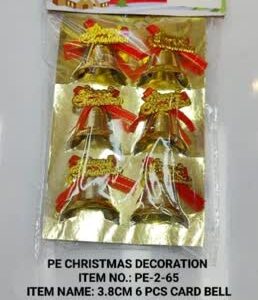 PE-2-65 3.8CM 6Pcs CaRD Bell 12x36