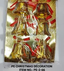 PE-2-66 5CM 6Pcs Card Bell 6x54