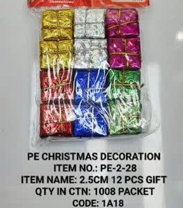 PE-2-28 2.5CM 12Pcs Gift 12x18