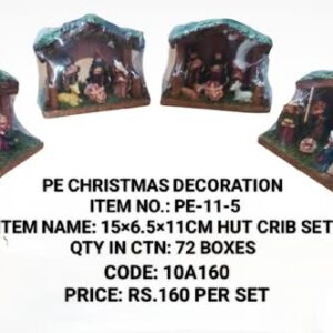 PE-11-5 15X6.5X11Cm Crib set