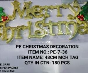 PE-7-36 48CM MCH TAG 6X75