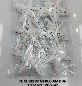 PE-2-47 10CM 6Pcs Cake Snow star 6x54