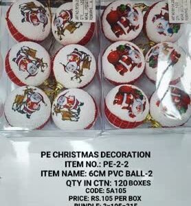 PE-2-2 6CM PVC Ball-2 3x105