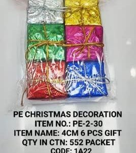 PE-2-30 4CM 6Pcs Gift 12x22
