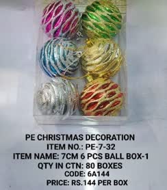 PE-7-32 7CM 6Pcs Ball box-1