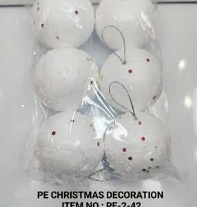 PE-2-42 6CM 6Pcs SnowBall 12x36