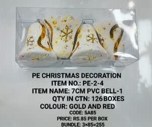 PE-2-4 7CM PVC Bell-1 3x85