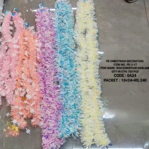 PE-3-17 9Cm European Garland 10x24