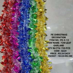PE-3-13 7Cm Leaf Garland 10x24