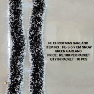 PE-3-5 9cm Green Garland