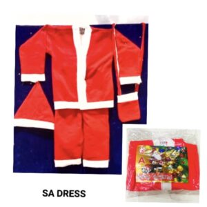 SA Santa Dress with stitched button 0 No. Size