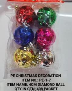 PE-1-7 4CM DIAMOND BALL 12X25