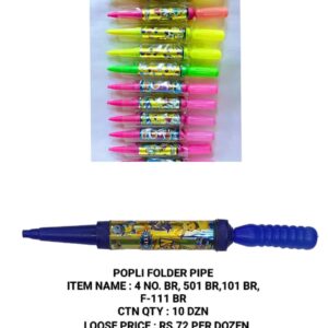 Pipe Folder: 4NO.BR,501BR,101 BR,F-111BR