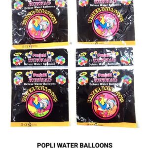 Water Balloons :15 Pc Deluxe Balloon (RS.2.2×100 POUCH)