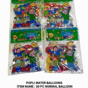 Water Balloons : 30 Pc Normal Balloon (RS.2.5×100 POUCH)