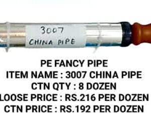 Fancy Water Pipe: 3007 China Pipe