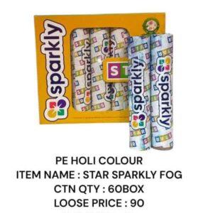 HOLI COLOR STAR SPARKLY FOG