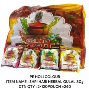 Shri Hari Herbal Gulal 80 g 6.8 x 240