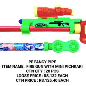 Fancy Pipe :Fire Gun with Mini Pichkari