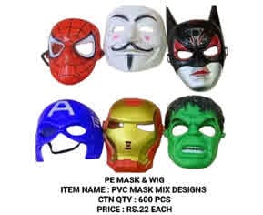 Mask & Wig : Mask Mix Designs