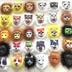Mask & Wig : Animal Fur Mask (20x12)