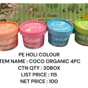 Holi Colour : Coco Organic 4PC