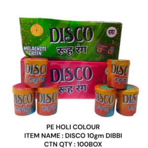 Holi Colour : Disco 10gm Dibbi