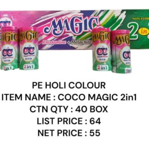 Holi Colour : Coco Magic 2in1