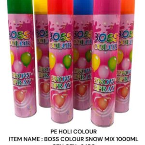 Holi Colour : Boss Colour Snow Mix 1000ML