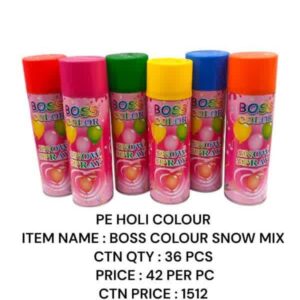 Holi Colour : Boss Colour Snow Mix