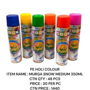 Holi Colour : Murga Snow Medium 350ml