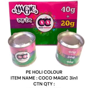 Holi Colour : Coco Magic 3in1