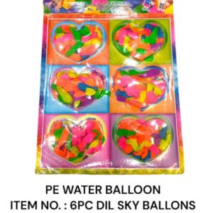 Water Balloons :6 pc Dil sky Ballons