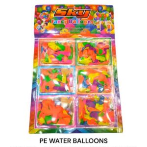 Water Balloons :6 pc Square sky Ballons